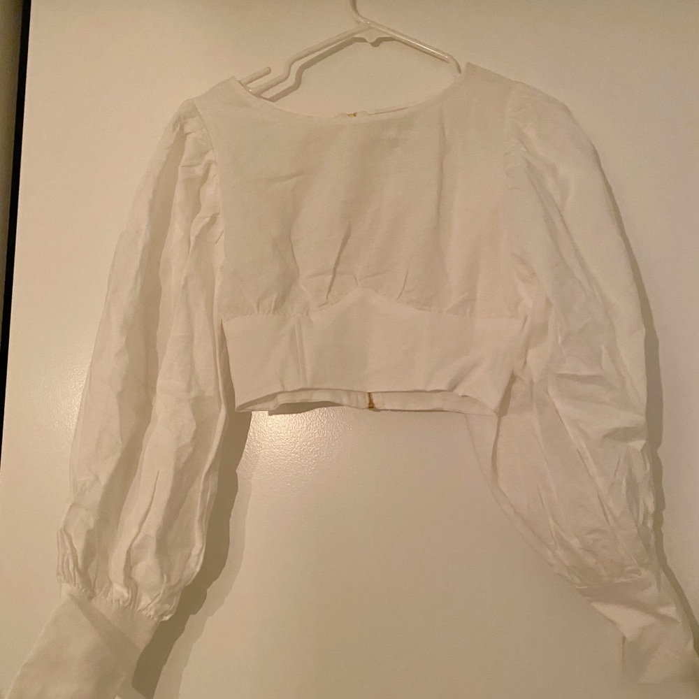 Sabo Skirt Linen Top - Picture 3 of 5